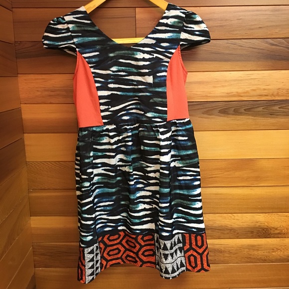 paper doll Other - 2/$20 Paper Doll Lined Safari Print Dress